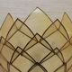 Paire d'appliques lotus