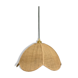 Hanging flower in caning