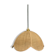 Hanging flower in caning