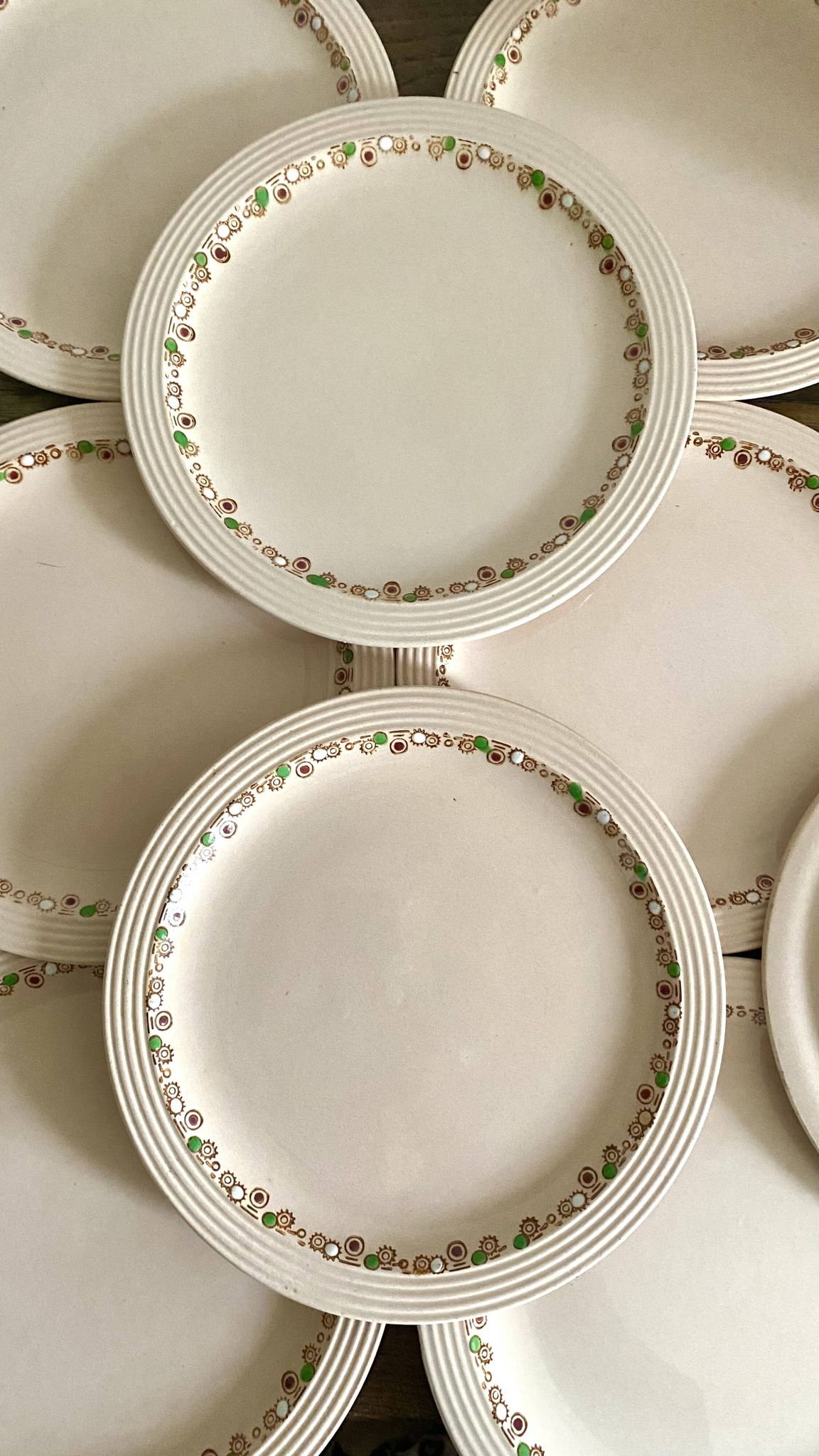 Flat plates Longwy model Betty