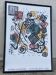 Vintage 1990 poster by Vasily KANDINSKY
