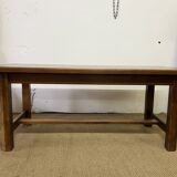 Vintage wooden farmhouse table