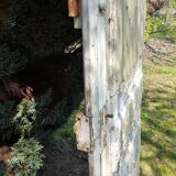 Original old patina separation door