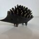 Vintage 1950 hedgehog ashtrays by Walter Bosse for Hertha Baller