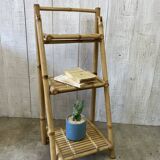 Rattan shelf