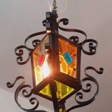 Wrought iron lantern from the 1940s