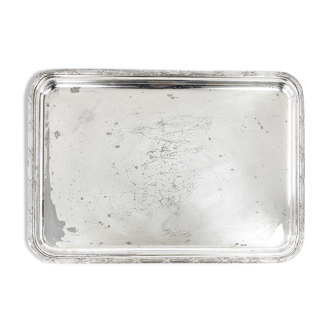 Plateau de service rectangulaire Louis XVI