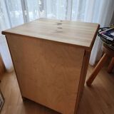Pine bedside table