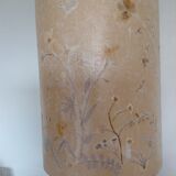 Fat lava ceramic floor lamp and herbarium day/vintage 60-70s