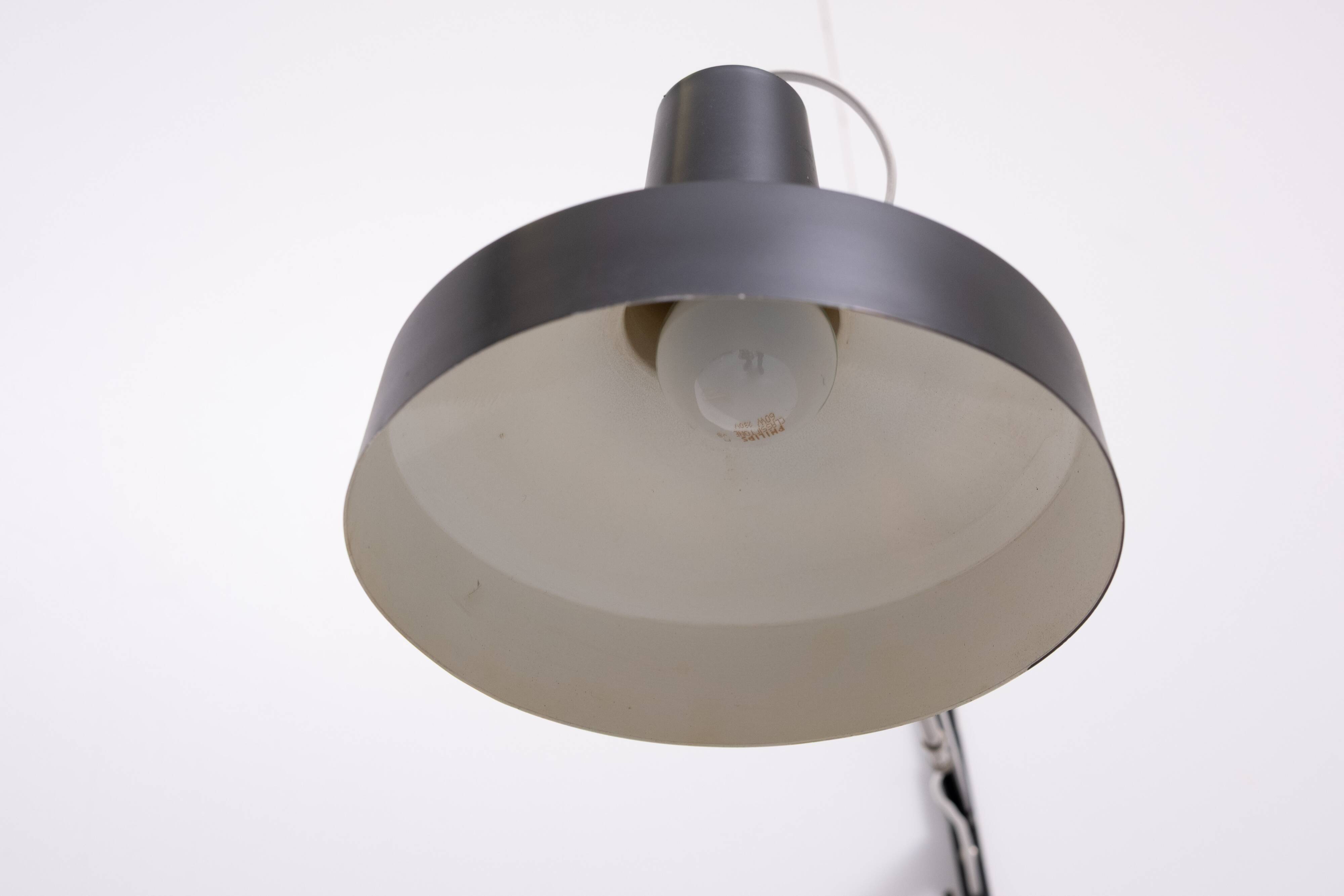 Niek Hiemstra Evolux Telescope wall lamp 1960s Holland