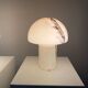 Pair of LIDO mushroom table lamps in brown glass by Peill and Putzler, 1970.