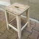 Vintage wooden workshop stool