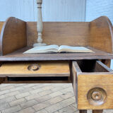 Former oak bank counter, 1920