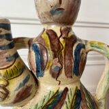 Anthropomorphic ceramic vase