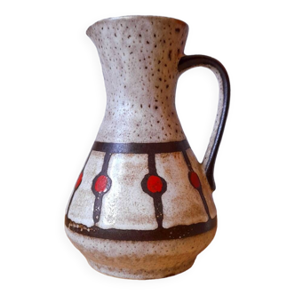 Pichet ou vase en céramique West germany 50s