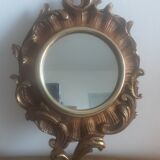 Bronze wall mirror - vintage