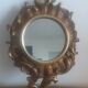 Bronze wall mirror - vintage