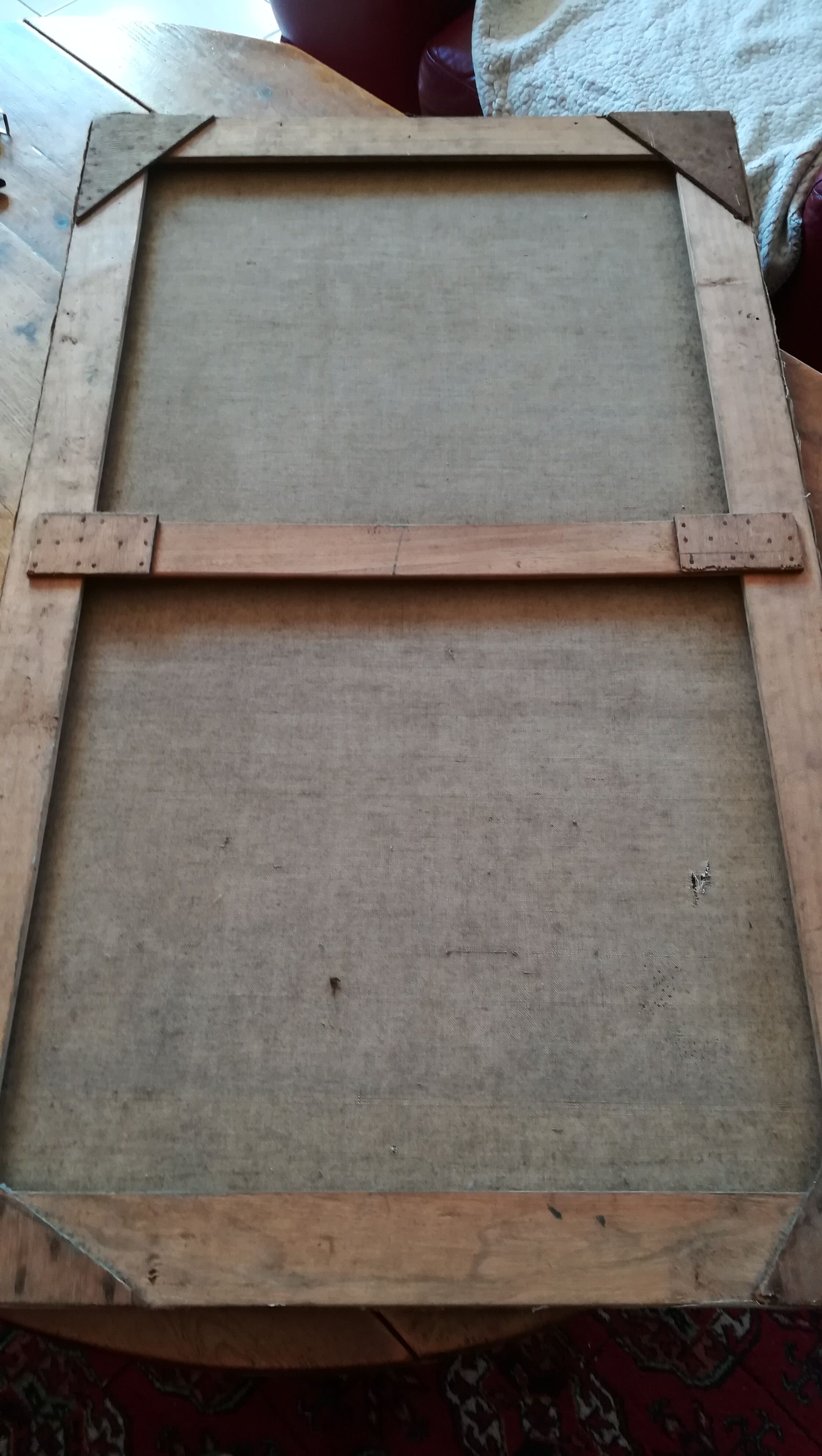 Pair of paintings of flowers