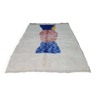 Tapis berbère Mrirt en laine fait main 250 X 150 CM