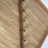 Wooden coat rack