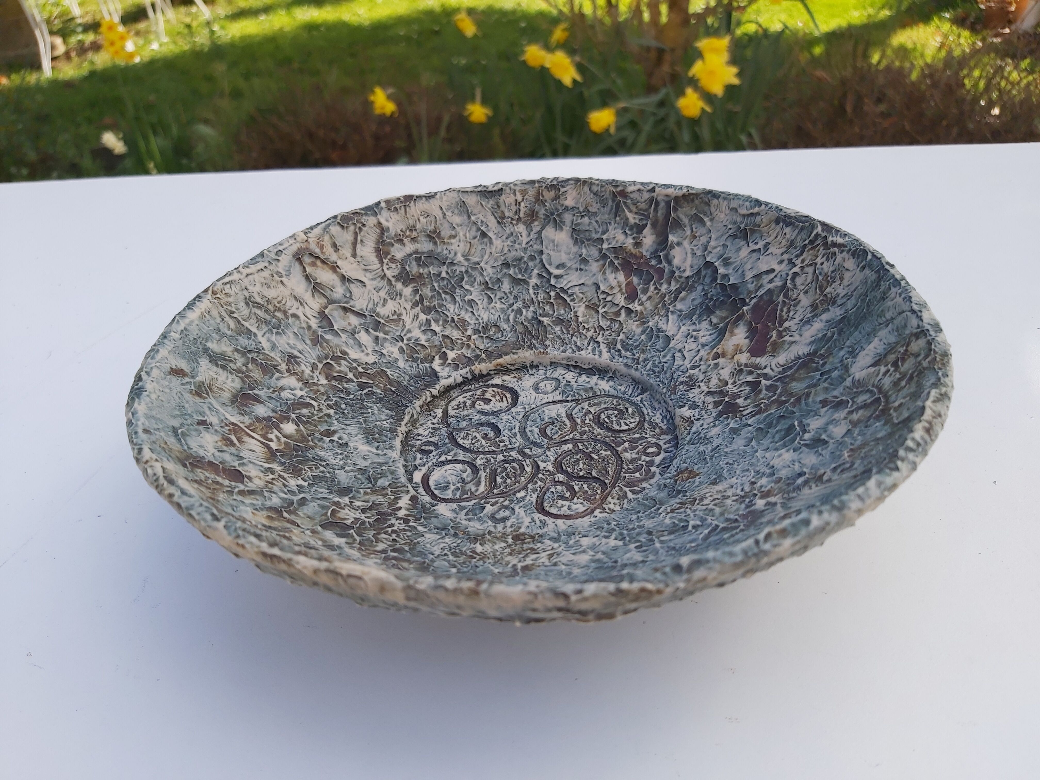 Basque sandstone cut Ciboure Arroka unique piece