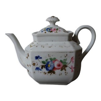 Old porcelain teapot of Paris