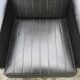 Paire de fauteuils skaï années 60