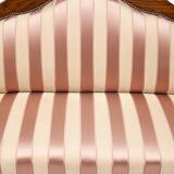 Recamier silk loveseat, 1920