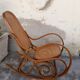 Rocking-chair canne by Luigi Crassevig Italy