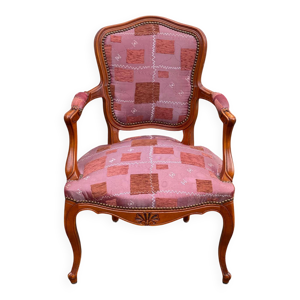 Bergère fauteuil cabriolet - tissu