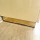 Buffet Jean-Claude Mahey in beige lacquer and brass – circa 1970