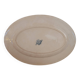 Oval iron earth dish late 19th century