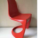 Scandinavian red chairs Steen Østergaard