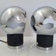 Pair of vintage 1960 space age lamps