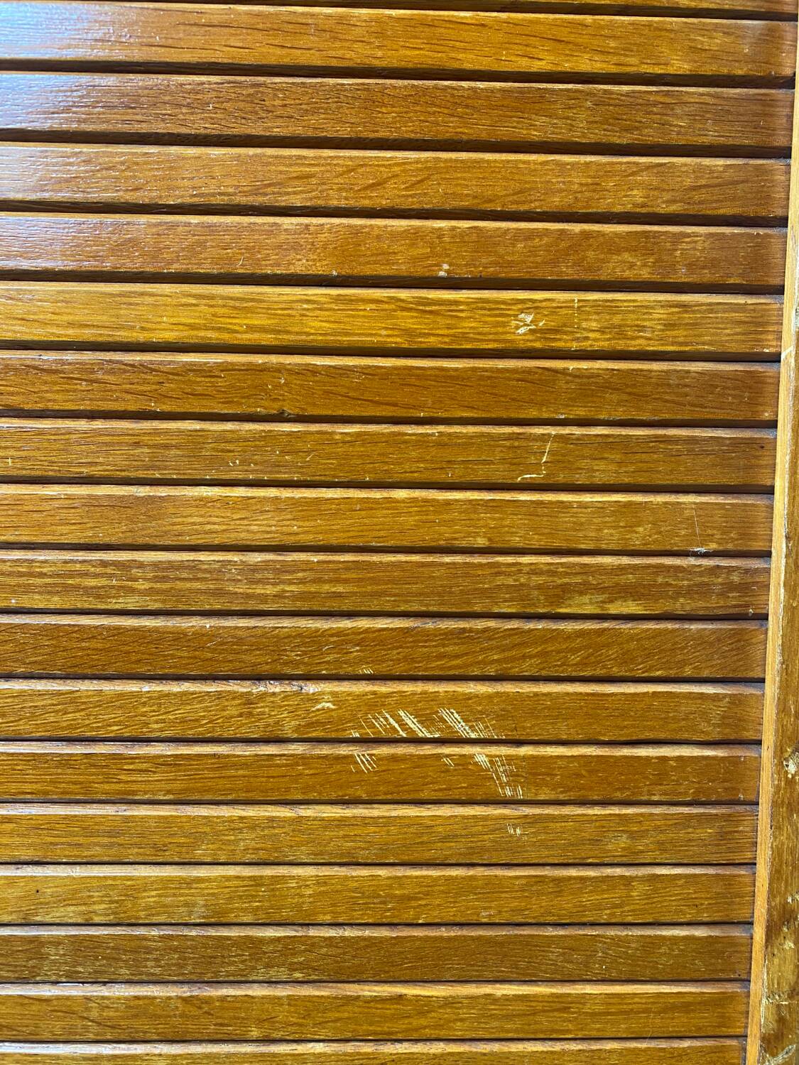 Vintage curtain file cabinet