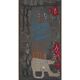 Vintage Turkish kilim handwoven 148x272 cm