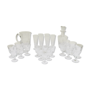 Service verres et carafes