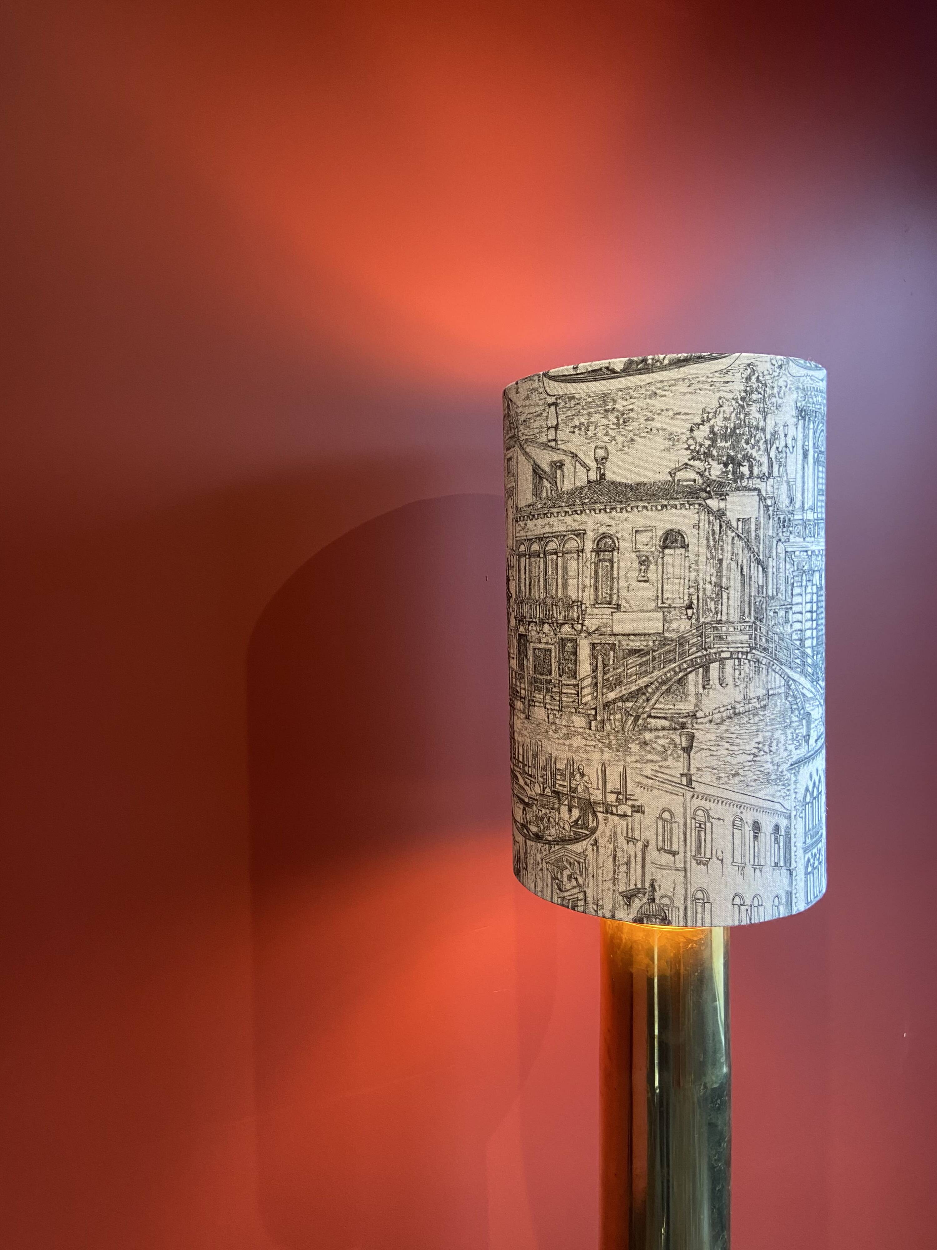 Table lamp "German Magdeburg Shell Socket" World War I, from