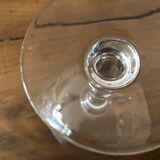 10 Silver crystal champagne glasses.