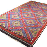 Anatolian handmade kilim rug 340 cm x 205 cm