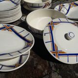 Antique table service