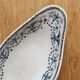 Flat dish in ironstone model "Primerose" Badonviller