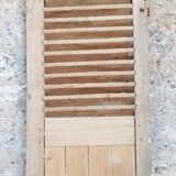 Pair of old wooden shutters