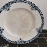 Adrianople iron clay compote bowl Saint Amand and Hamage