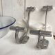 Pair of metal hooks