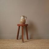 Pichet en grès vase à anse décoration campagne scandinave fabrication artisanale vintage céramique
