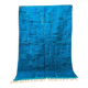 Handmade blue Moroccan rug 200cm x 300cm