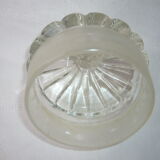 Old glass jar candy jar