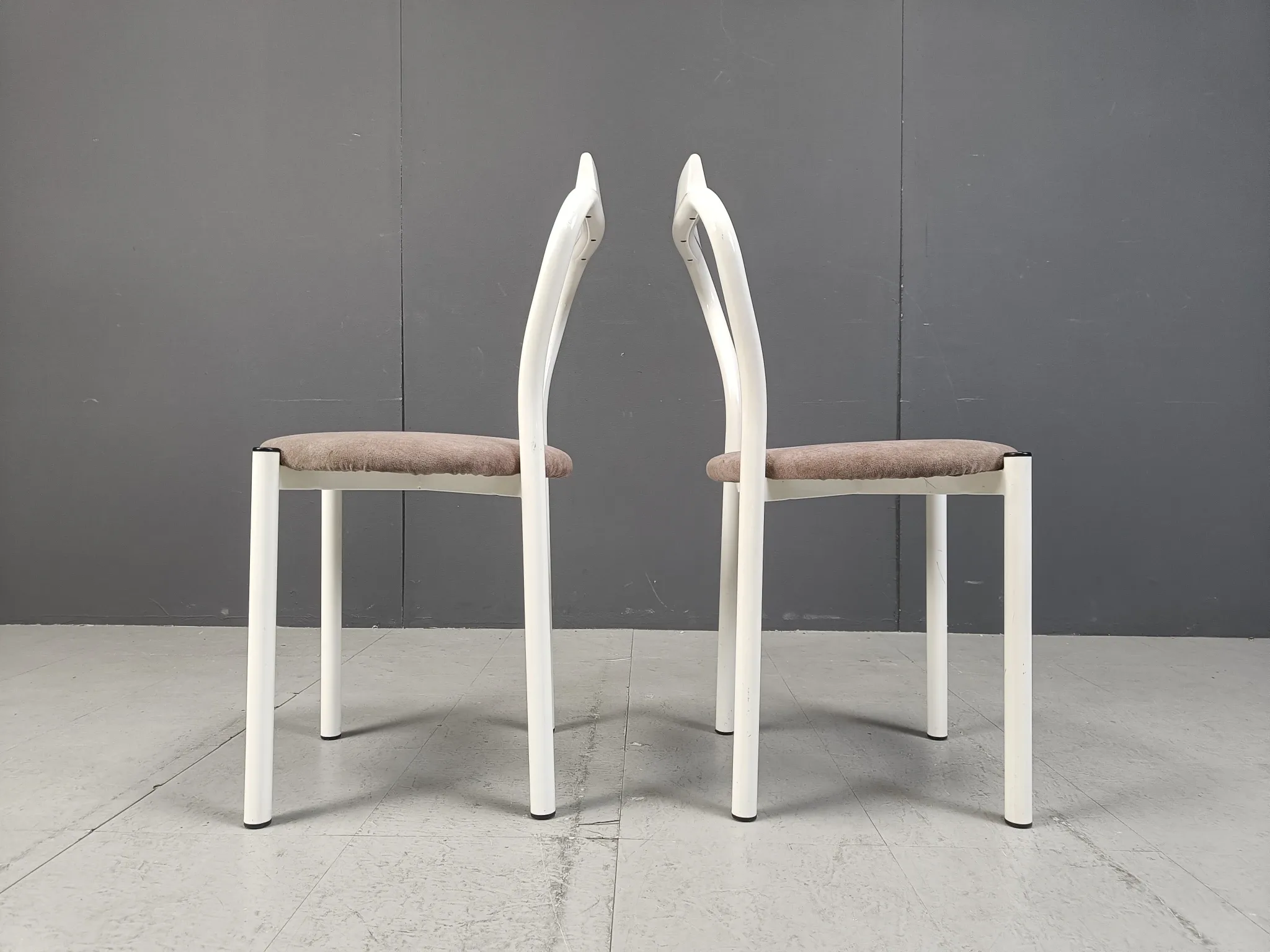 Vintage dining chairs by Calligaris, 1980s