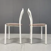 Vintage dining chairs by Calligaris, 1980s